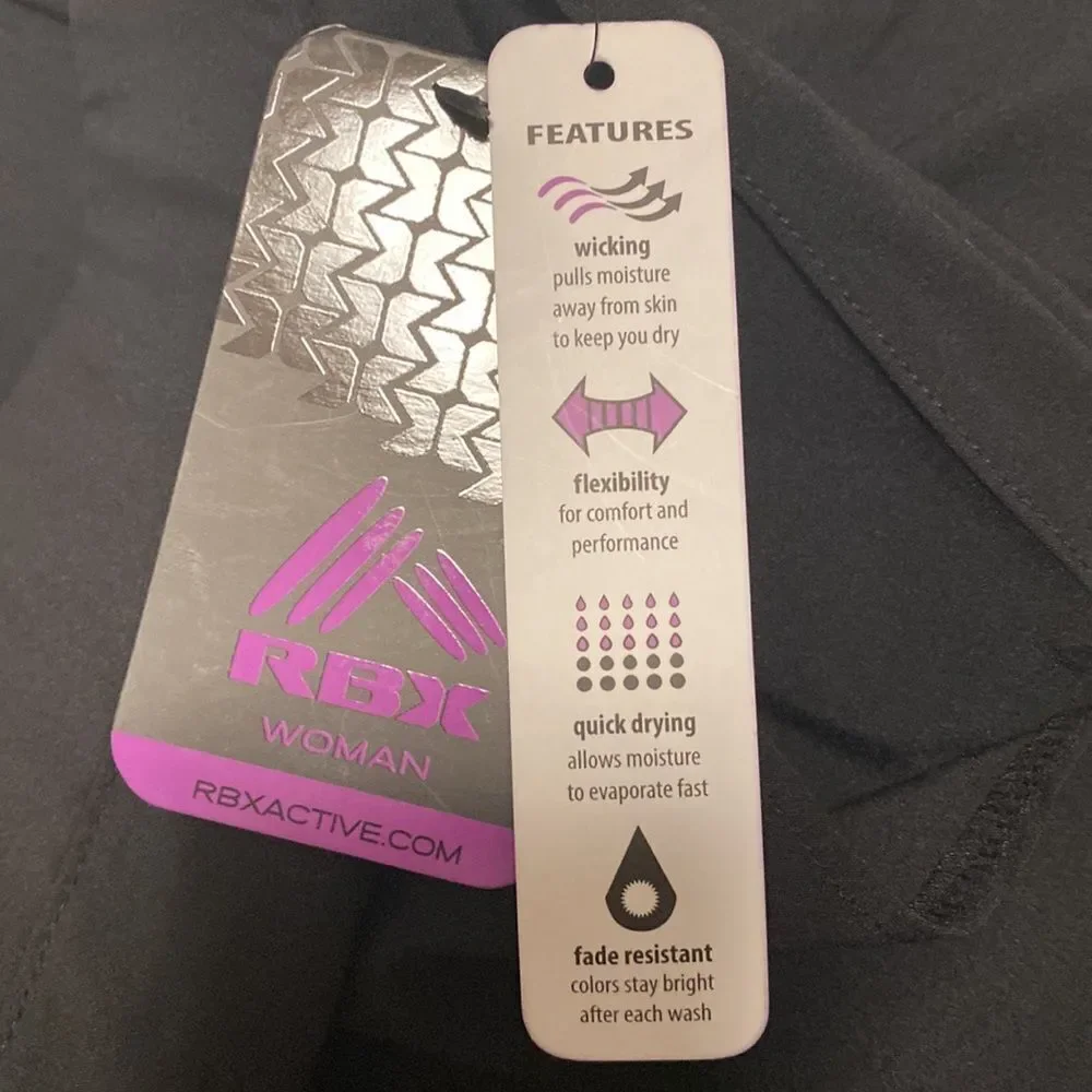 New Reebok Active Plus Size Shorts - Picture 7 of 8